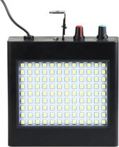 Stroboscoop zwart verstelbaar LED 108pcs