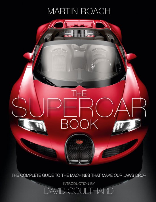 Supercar Book For Boys - cover