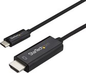 USB C to HDMI Adapter Startech CDP2HD1MBNL Black 1 m