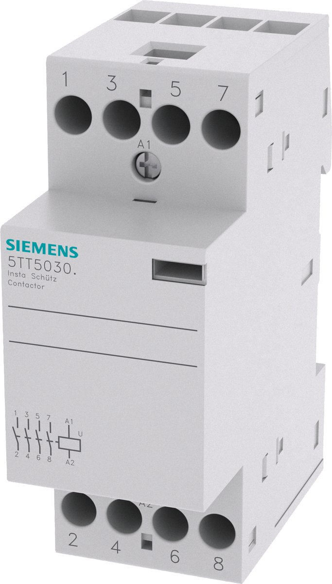 Siemens Siemens Dig.Industr. Installatiezekeringautomaat 4x NO 24 A 1 stuk(s)