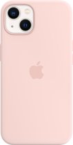 Apple Silicone Backcover MagSafe iPhone 13 hoesje - Chalk Pink