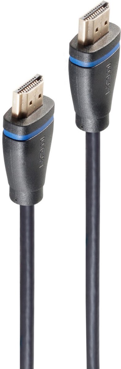 BS10-05015 - 0.5 m - HDMI Type A (Standard) - HDMI Type A (Standard) - 3D - 18 Gbit/s - Black