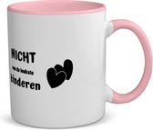 Akyol - nicht van de leukste kinderen koffiemok - theemok - roze - Nicht - de leukste nicht - verjaardag - cadeautje voor nicht - kado - geschenk - 350 ML inhoud