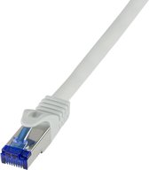 LogiLink C6A032S netwerkkabel (Cat6a S/FTP (S-STP), 1 m, Grijs