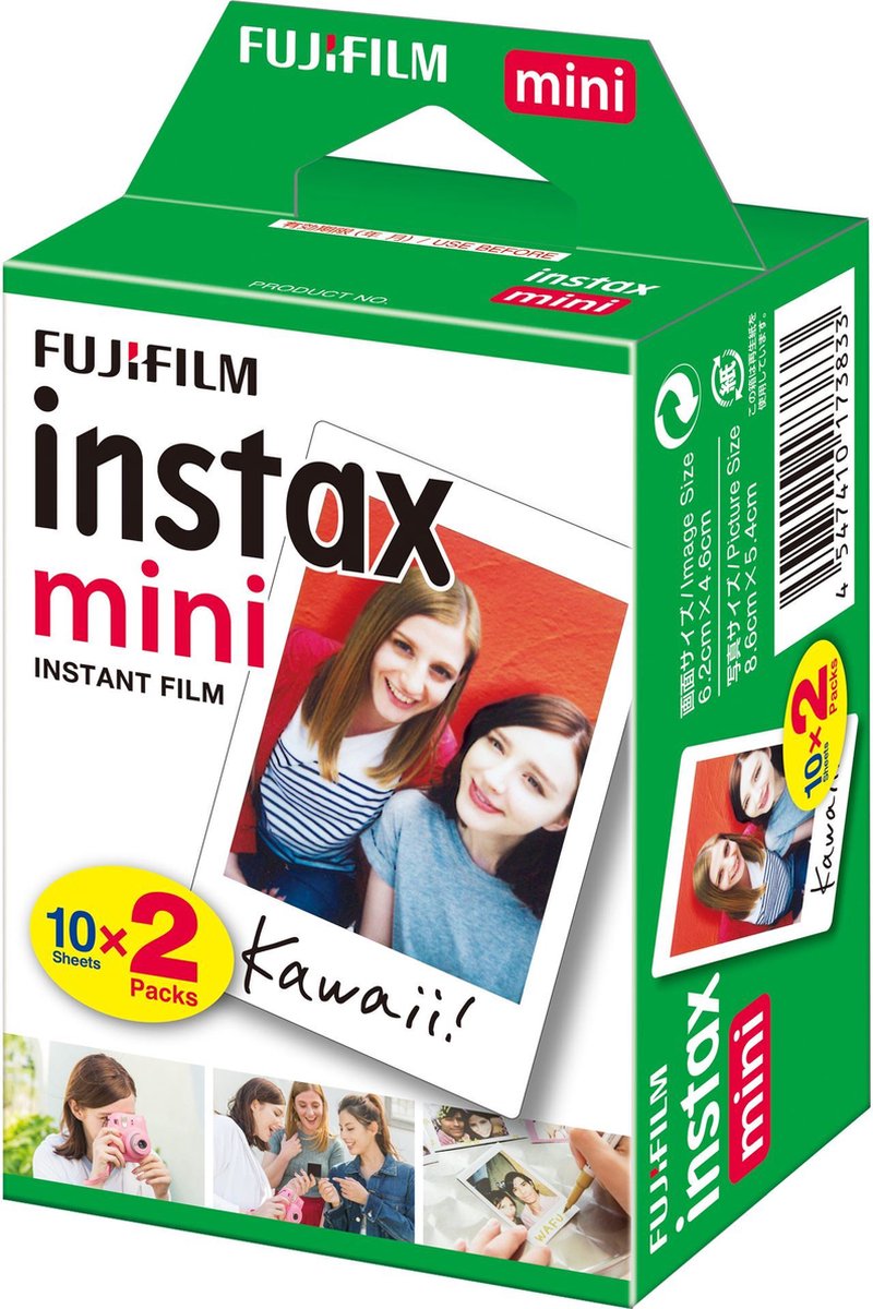 Fujifilm Instax Mini Film - 2 x 10 stuks | bol