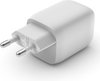 Belkin Boost-Up Charge Pro Adapter - 2-poorts - USB-C - 65W - Wit