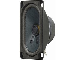 Visaton SC 5.9 OM - 4 Ohm 3.5 inch 9 cm Breedband-luidspreker 10 W 4 Ω Zwart Ovaal