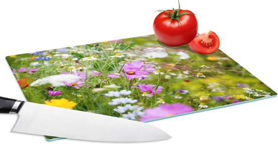 TMK ArtDeko Cache-plaque de cuisson 70 x 52 cm - 1 pièce - Protection contre les éclaboussures