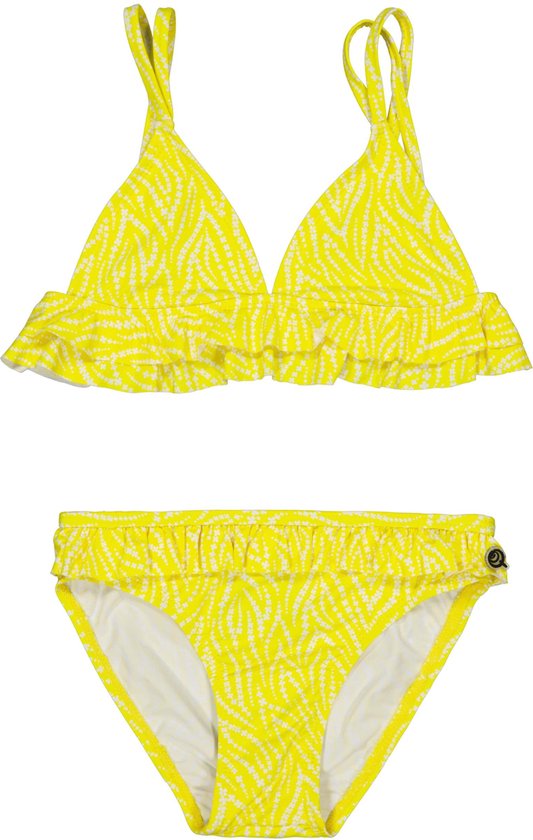 Quapi meisjes bikini Sanne aop Yellow Sun Zebra