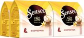 Senseo Café Latte Vanilla Koffiepads - Intensiteit 2/9 - 4 x 8 pads
