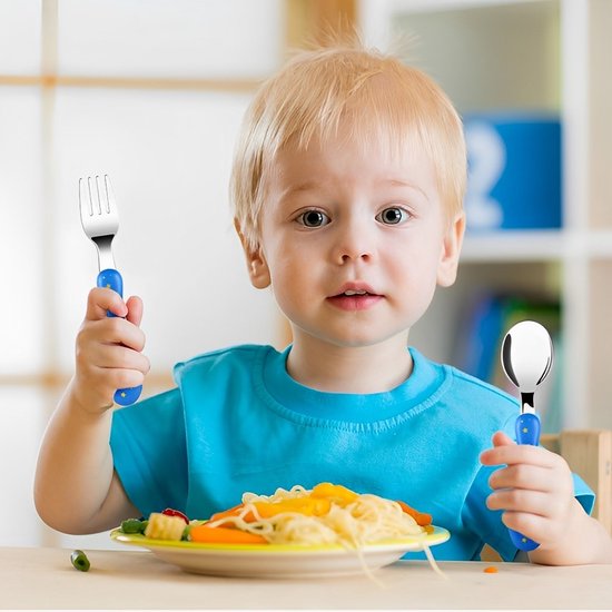 Couverts bébé - cuillière, fourchettes & petit couteau pour enfant : adbb