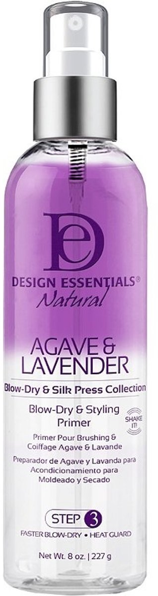 Design Essentials Agave & Lavender Blow-Dry & Style Primer - 227gr.