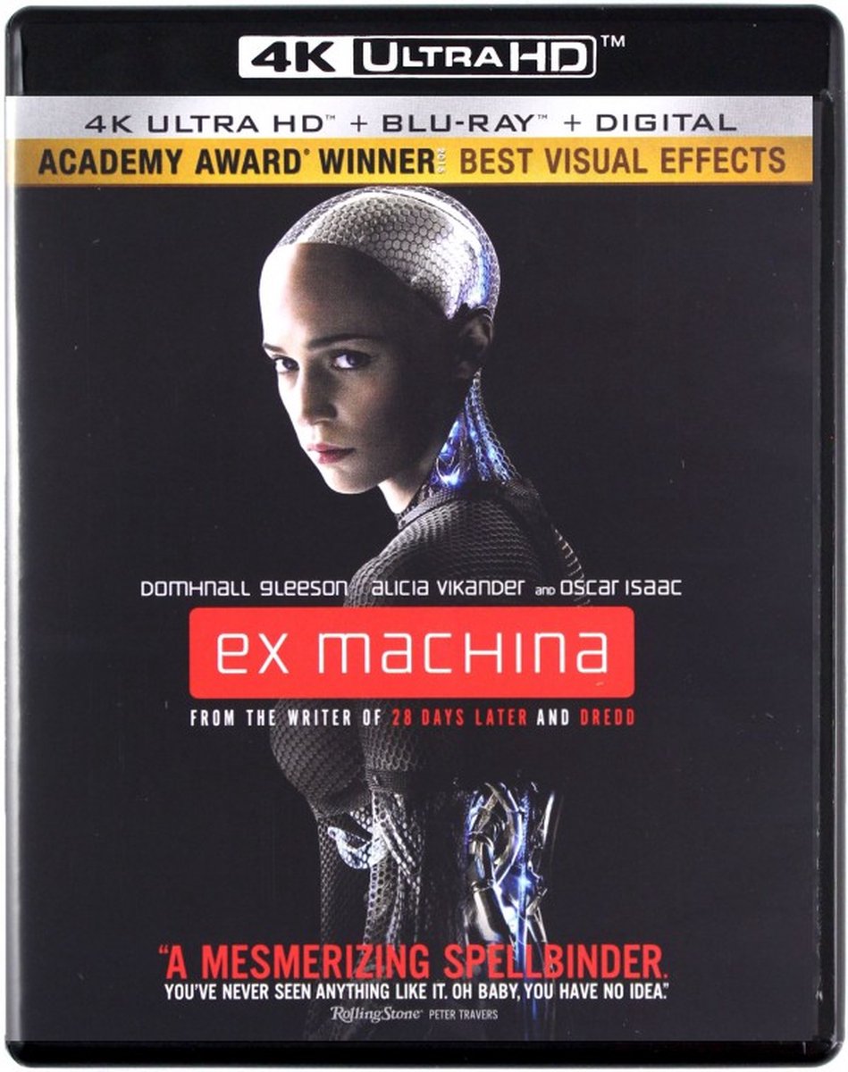 Ex Machina [Blu-Ray 4K]+[Blu-Ray]-