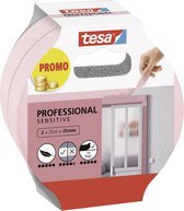 tesa Professional Sensitive 56267-00000-01 Ruban de masquage pour peinture rose (L x l) 50 m x 25 mm 2 pc(s)