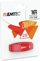 Emtec C410 lecteur USB flash 16 Go USB Type-A 2.0 Rouge