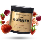 Rebuild Nutrition FatBurner / Vetverbrander - Verhoogt Vetverlies - Onderdrukt Hongergevoel - Afvallen - Geeft Energie - Aardbei Kers smaak - 30 doseringen - 300 gram