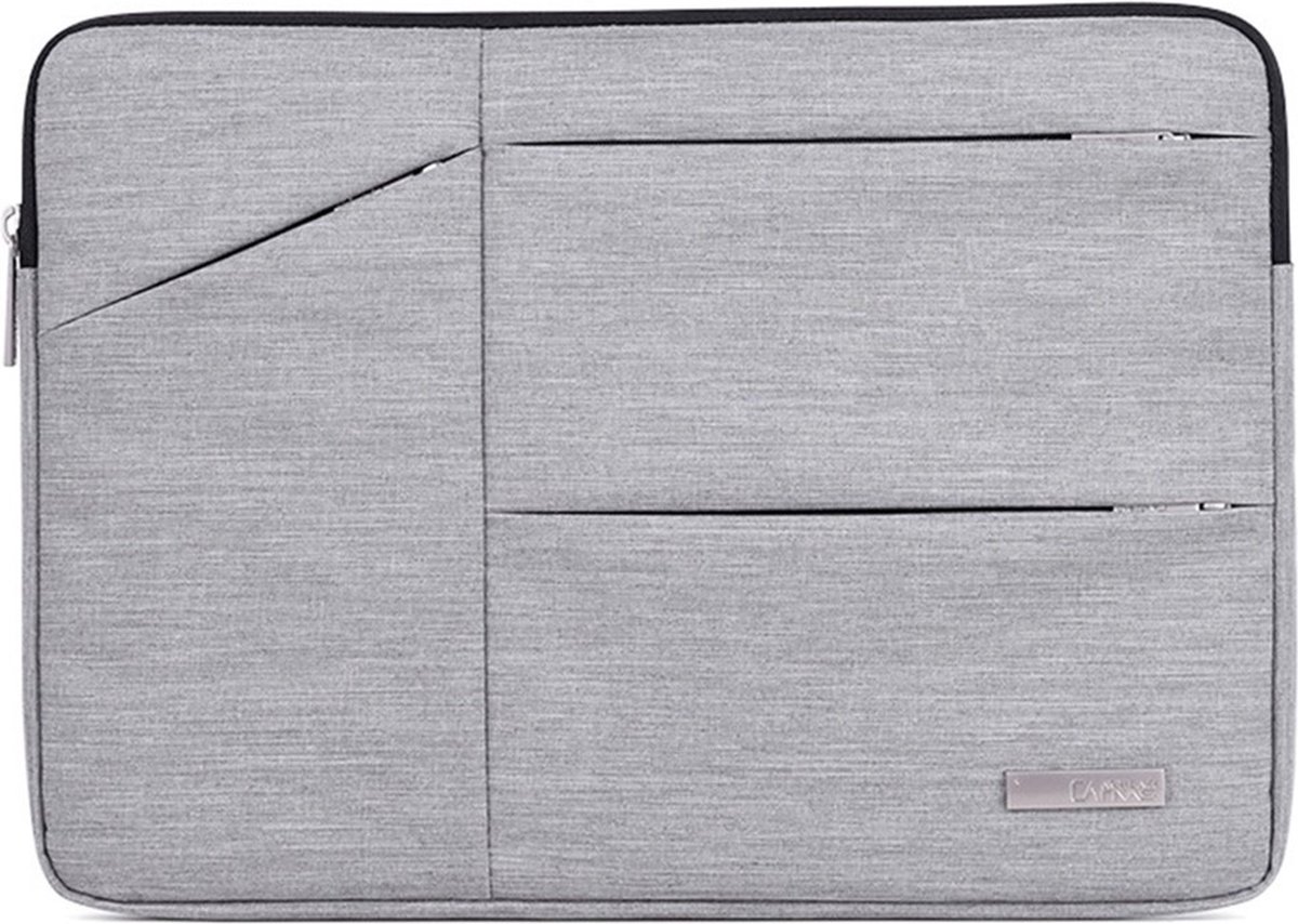 Canvas Artisan Laptopsleeve 13 inch - Laptophoes - Grijs