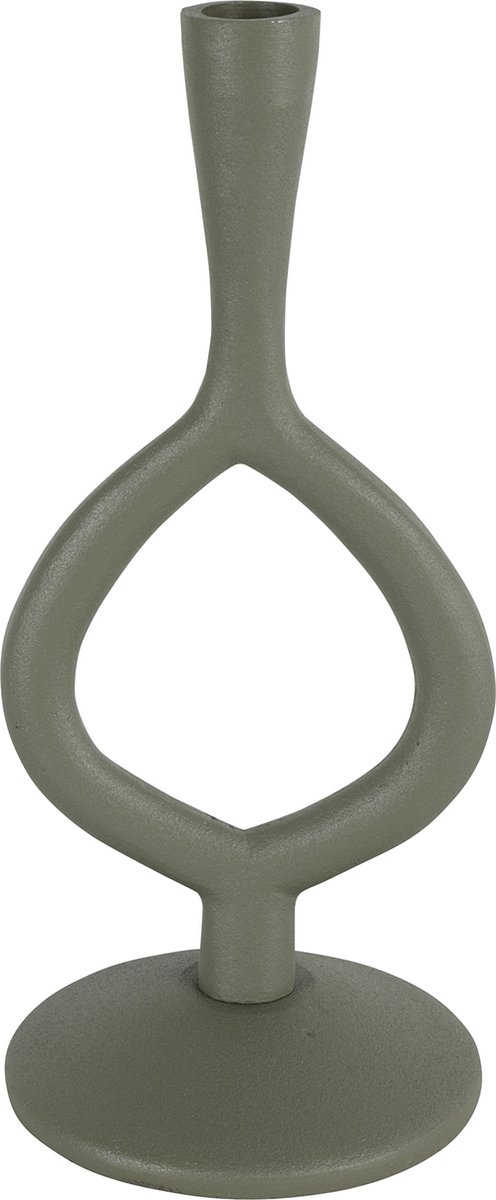 Countryfield - Kandelaar - Kaarsenhouder - Levie - Groen - L - 27cm