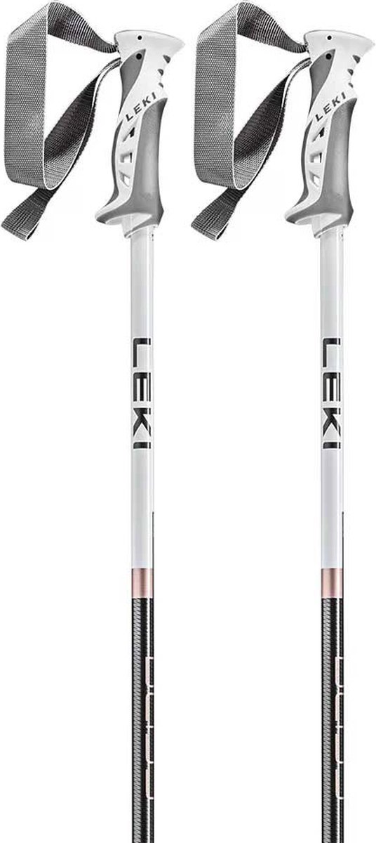 Leki Alpino Bliss Stokken Zilver 125 cm Man,Vrouw