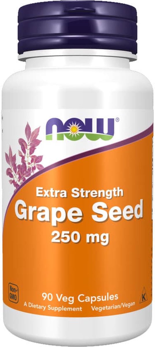 Grape Seed, Extra Strength, 250 mg - 90 veggie caps