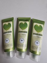 Zeer effectieve met natuurlijke ingredienten CC Anti Age Cream voor haar, anti veroudering voor je haar set van 3 stuks x 50ml
