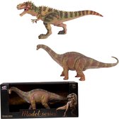Dinosaurus T-rex en Ceratosaurus Ass.
