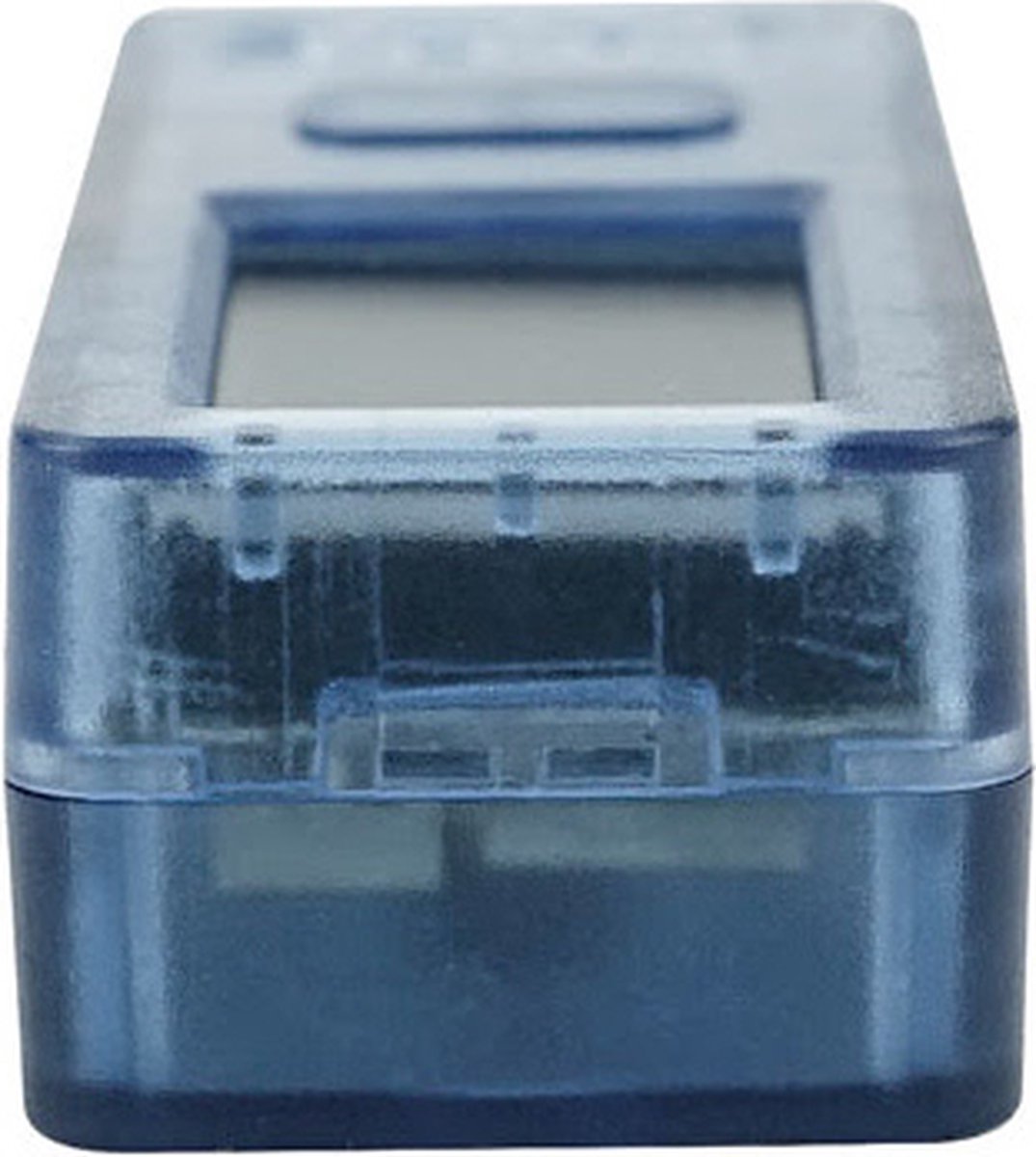 Blockstream Jade Transparent Blue Bitcoin en Liquid Hardware Wallet