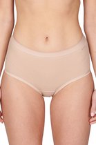Bol.com Ten Cate 4-Pack midi dames slips - 32418 - Organic - L - Beige aanbieding