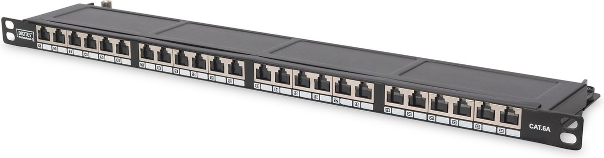 Digitus Class E Cat 6 Netwerk Patchpaneel 24 Poorten 0,5HE