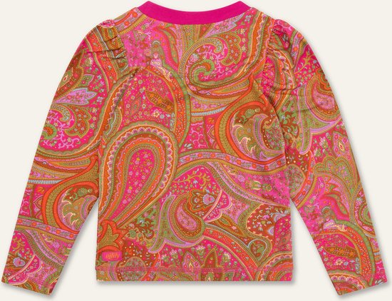 Tuin l.sl. T-shirt 31 AOP Blissfull paisley Pink: 110/5yr