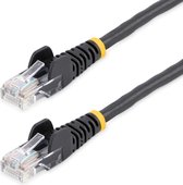 StarTech.com Câble réseau Ethernet Cat5e avec connecteurs RJ45 sans accroc Câble UTP 7 m noir