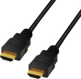 LogiLink CH0079, 3 m, HDMI Type A (Standard), HDMI Type A (Standard), 48 Gbit/s, Canal de retour audio (ARC, Audio Return Channel), Noir