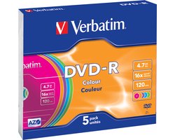 Verbatim 43557 Dvd-R Azo 4.7GB 16X SL5