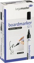 Viltstift Legamaster TZ1 whiteboard rond zwart 1.5-3mm