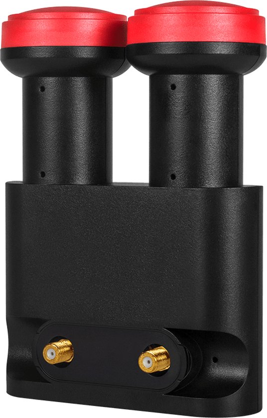 Parabola Satellitare TechniSat SATMAN65 PLUS 65 Cm Colore Rosso Mattone. LNB Twin 40mm, Full-HD E 4K UHD.