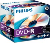 Philips - DVD-R - DVD-R 10pcs. Jewelcase