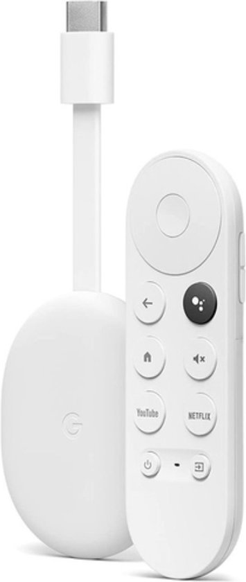 Google Chromecast met Google TV - HD - Wit cadeau geven