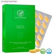 Perfect Health - Vitamine B Complex - 90 Biotine Tabletten - B1, B6, B12 - Vegan