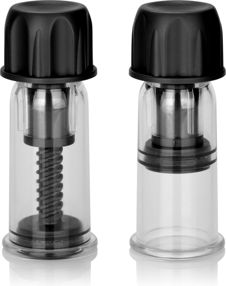 Goedkoopste CalExotics - Vacuum Twist Suckers - Pumps Nipple Zwart