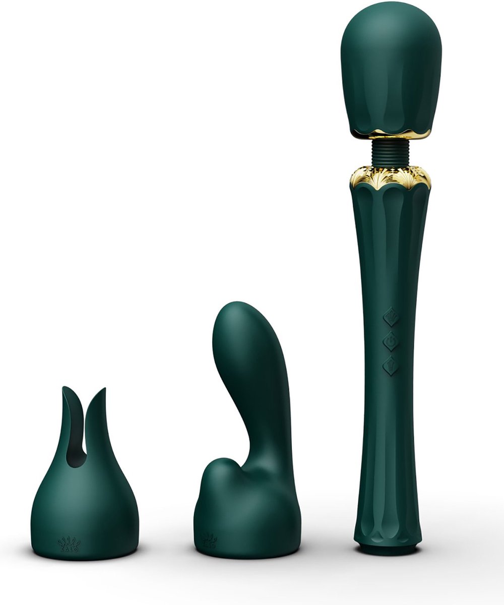 Goedkoopste Zalo - Kyro - Massager with Different Attachments