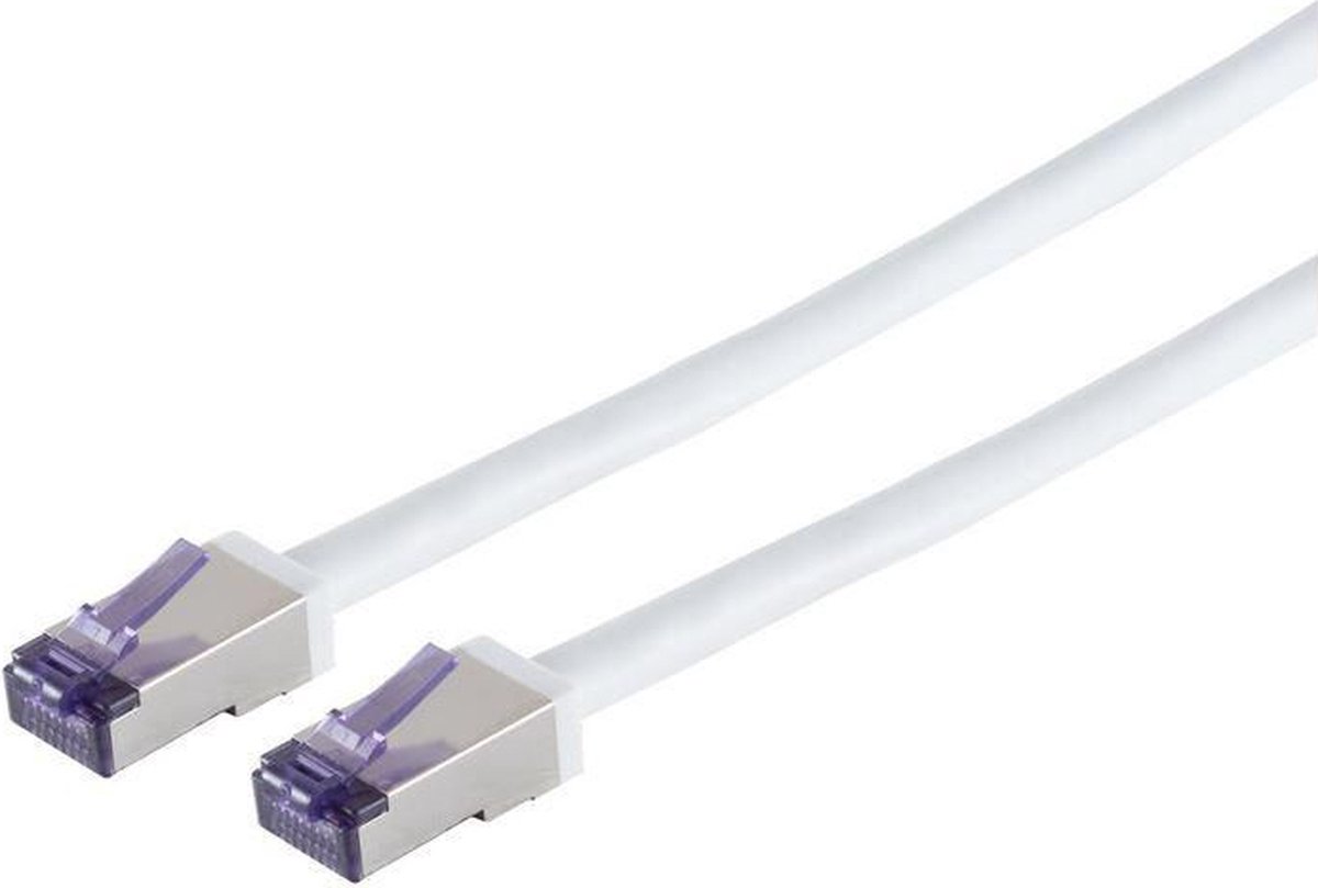 Lanview LVN-CAT6A-FLEX-50CMWH netwerkkabel Wit 0,5 m S/FTP (S-STP)
