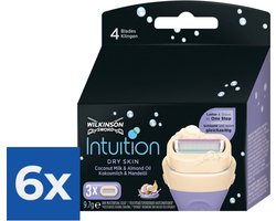 Wilkinson Scheermesjes Intuition Mesjes Dry Skin - 3 mesjes - 6 - 6 stuks