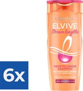 L’Oréal Paris Elvive Dream Lengths Shampoo - 250ml - Voordeelverpakking 6 stuks