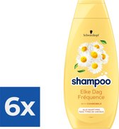 Schwarzkopf Shampoo 400ml Elke dag - Voordeelverpakking 6 stuks