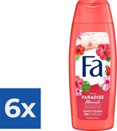 Fa Douchegel - Paradise Moments 250 ml - Voordeelverpakking 6 stuks