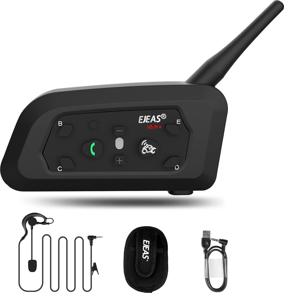 EJEAS Vnetphone Interphone Bluetooth professionnel pour arbitre de