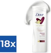 Dove Body Lotion Intensive - 400 ml - Voordeelverpakking 18 stuks