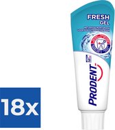 Prodent Freshgel - Tandpasta - 75 ml - Voordeelverpakking 18 stuks