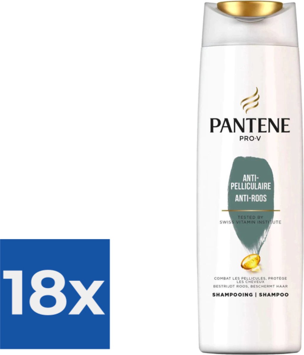 Pantene Shampoo  Anti-Roos 225 ml Voordeelverpakking 18 stuks