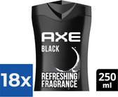 Axe Black 3-in-1 Douchegel - 250 ml - Voordeelverpakking 18 stuks